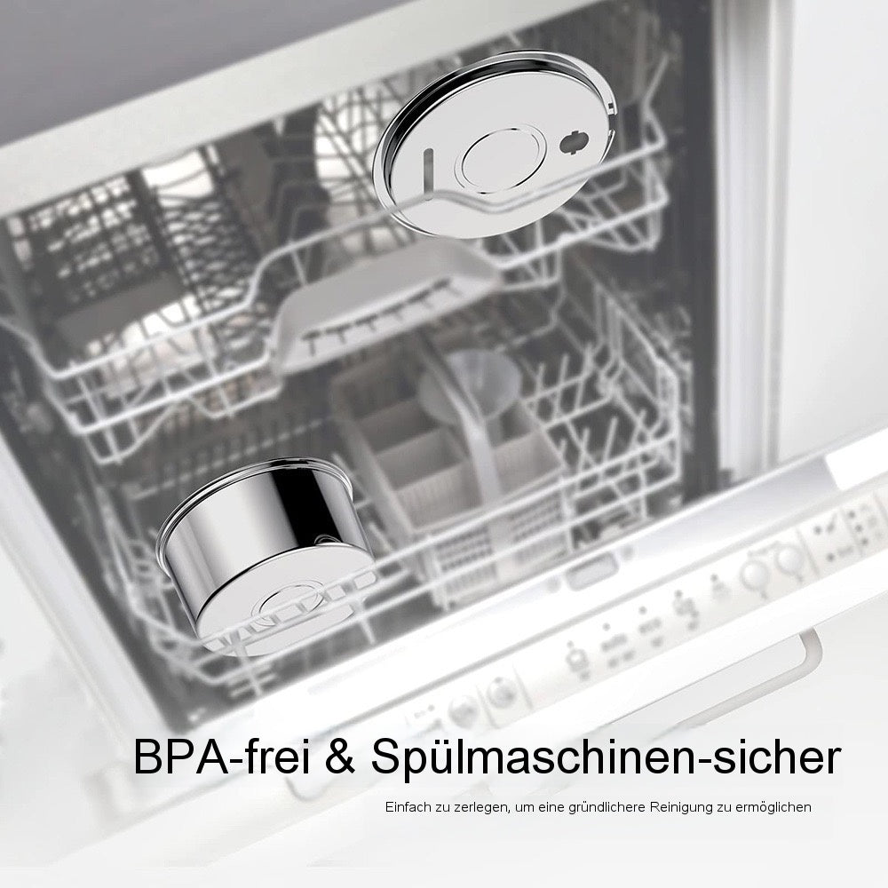 Mähne Pet | Ultraleiser Trinkbrunnen für Katzen & Hunde - 2.5L mit 3-fach Filtersystem