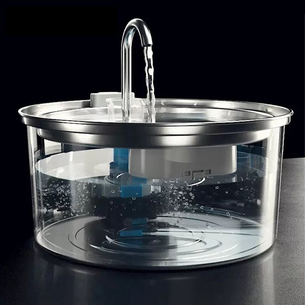 Mähne Pet | Ultraleiser Trinkbrunnen für Katzen & Hunde - 2.5L mit 3-fach Filtersystem