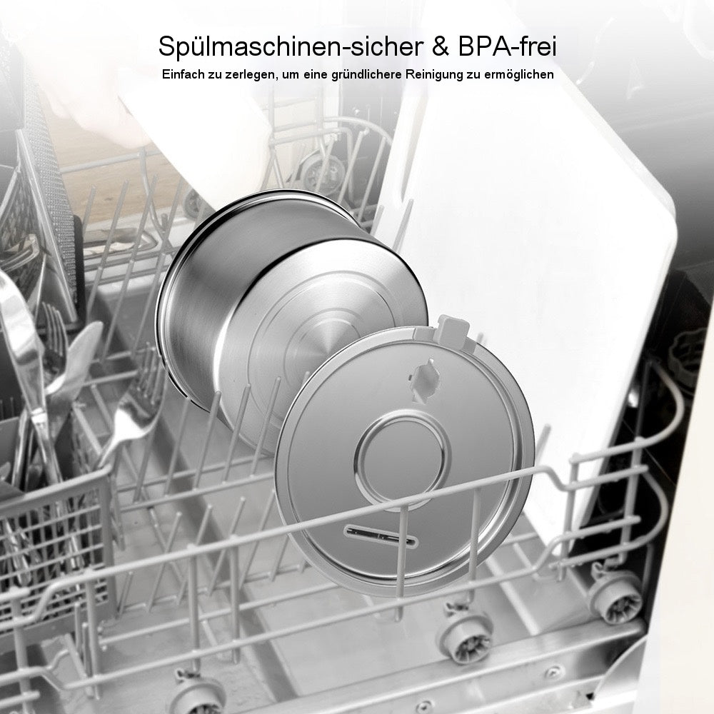 Mähne Pet | Ultraleiser Trinkbrunnen für Katzen & Hunde - 2.5L mit 3-fach Filtersystem